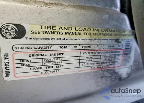 2005 Ford Escape Xls из США, поврежденный, VIN 1FMYU92Z75KB33062